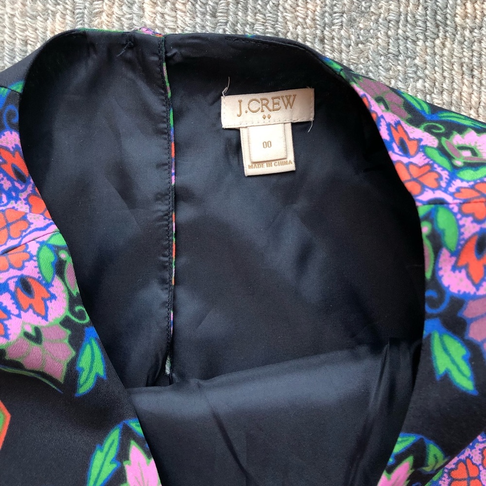 J. Crew Patterned Mini Dress - Picture 3 of 4